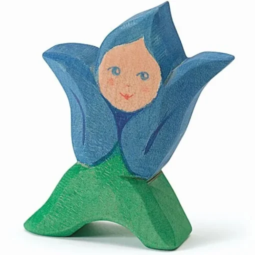 Houten Figuur |  Bloemenkind Lenteklokje