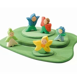 Houten Figuur |  Bloemenkind Lenteklokje
