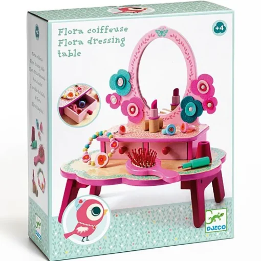 Houten Imitatiespeelgoed | Kaptafel Flora