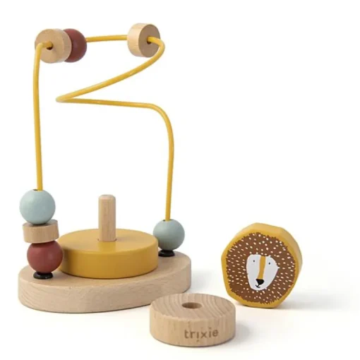 Houten Kralenframe - Mr. Lion
