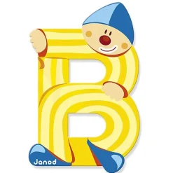 Houten Letter Clown - B