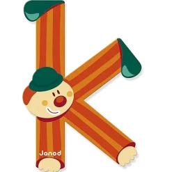 Houten Letter Clown - K