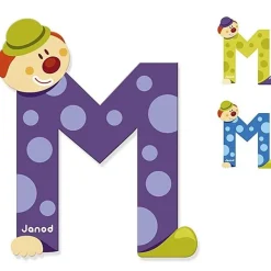 Houten Letter Clown - M