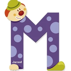 Houten Letter Clown - M