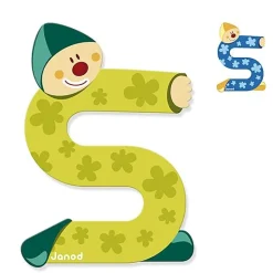 Houten Letter Clown - S