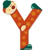 Houten Letter Clown - Y