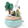 Houten Muziekdoos | Unicorn With Swans N°51