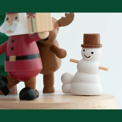 Houten Muziekdoos | We Wish You A Merry Christmas N°66