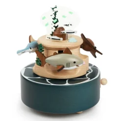 Houten muziekdoos Deep Sea Roaming n°60