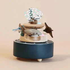 Houten muziekdoos Deep Sea Roaming n°60