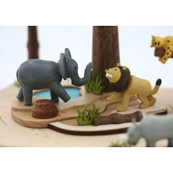 Houten Muziekdoos Safari N°45