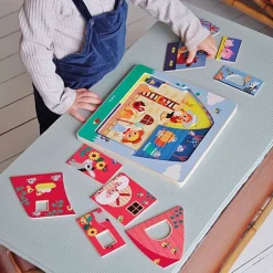 Houten Puzzel Met 3 Niveaus | Chez Moo