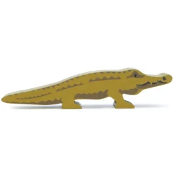 Houten Safaridier - Krokodil