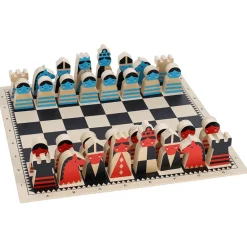 Houten Schaakset On The Move