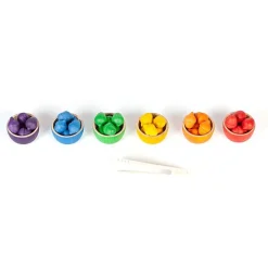 Houten Sorteerspeelset - Bowls & Acorns