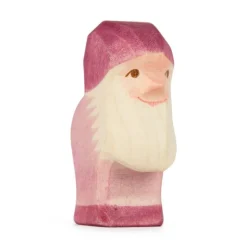 Houten speelfiguur - Dwerg violet