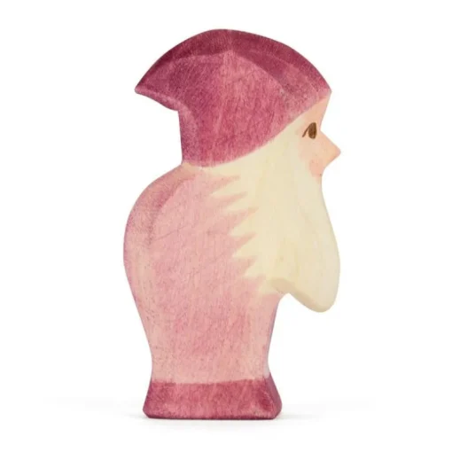 Houten speelfiguur - Dwerg violet