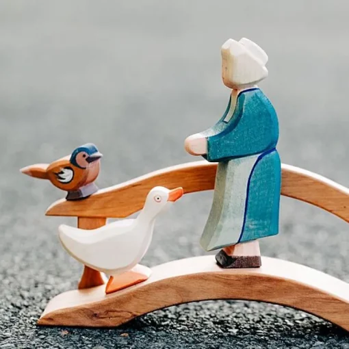 Houten Speelfiguur | Grootmoeder