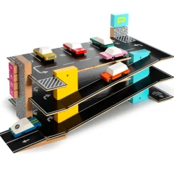 Houten speelgoedgarage - Magnetic Garage