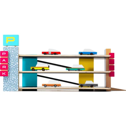 Houten speelgoedgarage - Magnetic Garage