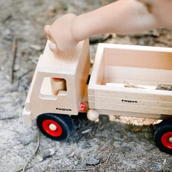 Houten Speelvoertuig LKW-Kipper