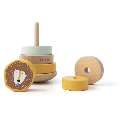 Houten Stapeltoren - Mr. Lion