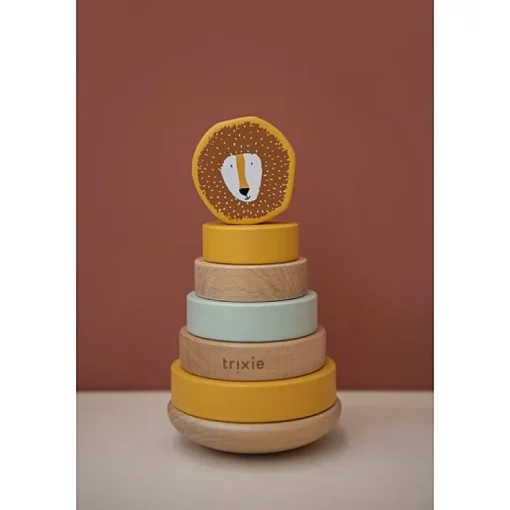 Houten Stapeltoren - Mr. Lion