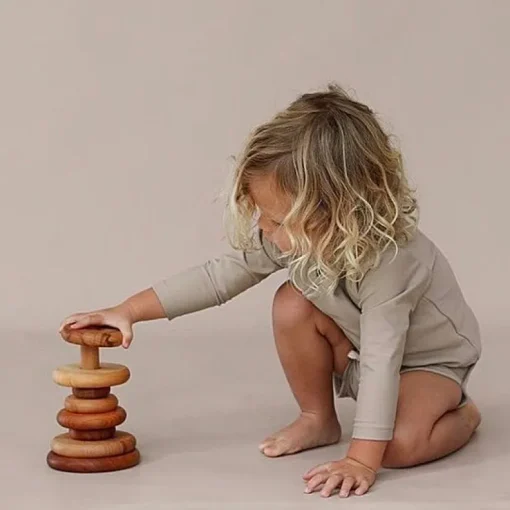 Houten Stapeltoren - Natural Stacker