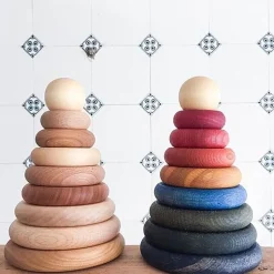 Houten Stapeltoren - Natural Stacker