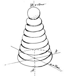 Houten Stapeltoren - Natural Stacker