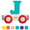 Houten Wagon Letter J