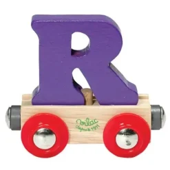 Houten Wagon Letter R