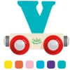 Houten Wagon Letter V