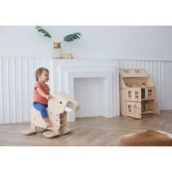 Houten Wandelende Olifant