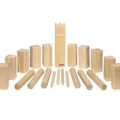 Houten Werpspel - Kubb Vikingschaakspel