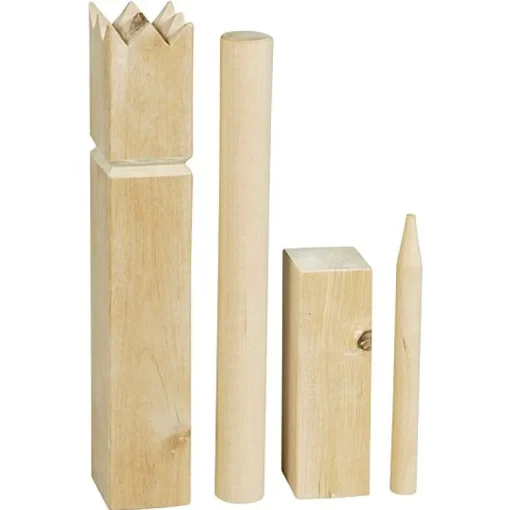 Houten Werpspel - Kubb Vikingschaakspel
