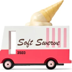 Ice Cream Van (F708) 8,4X4,1X6,5Cm, Wooden Diecast, In Giftbox,