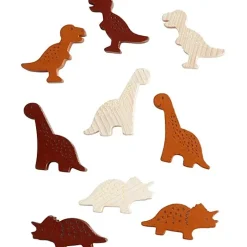 Imitatiespeelgoed Houten Dinokoekjes | Biofino