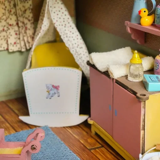 Kartonnen kamer - Babykamer