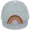 Kinderpet - Kids Skater Cap Rainbow Light Blue