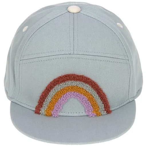 Kinderpet - Kids Skater Cap Rainbow Light Blue