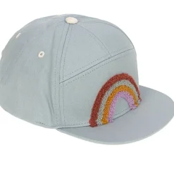 Kinderpet - Kids Skater Cap Rainbow Light Blue