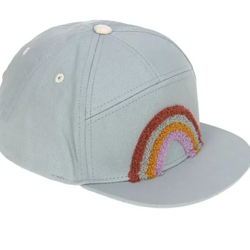 Kinderpet - Kids Skater Cap Rainbow Light Blue