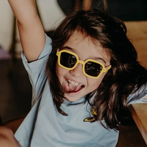 Kinderzonnebril Hossy Daisy Jaune Rose