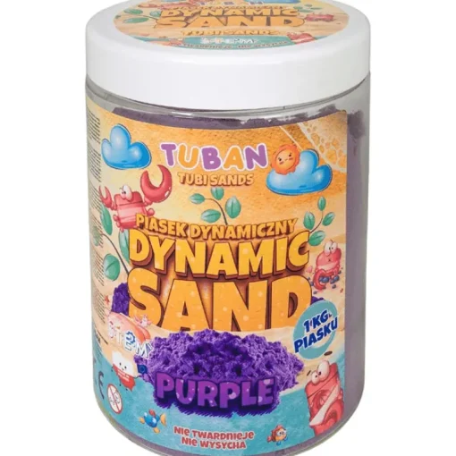 Kinetisch zand Dynamic Sand Tuban Purple - 1 kg