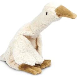 Kleine Knuffel Witte Gans Met Warmtekussen | 47 Cm