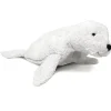 Kleine Knuffel Witte Zeehond Met Warmtekussen | 19,5 Cm