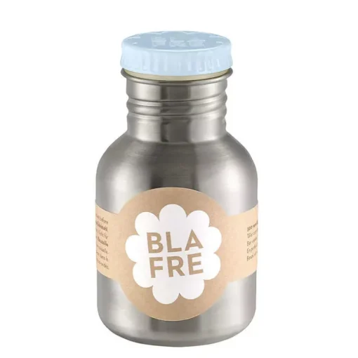 Kleine RVS Drinkfles Sky Blue - 300 ml