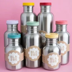 Kleine RVS Drinkfles Yellow - 300 ml