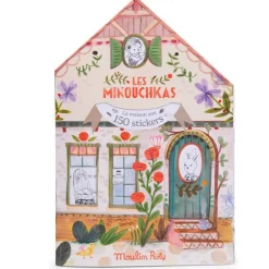 Kleurboek met 150 stickers - Les Minouchkas
